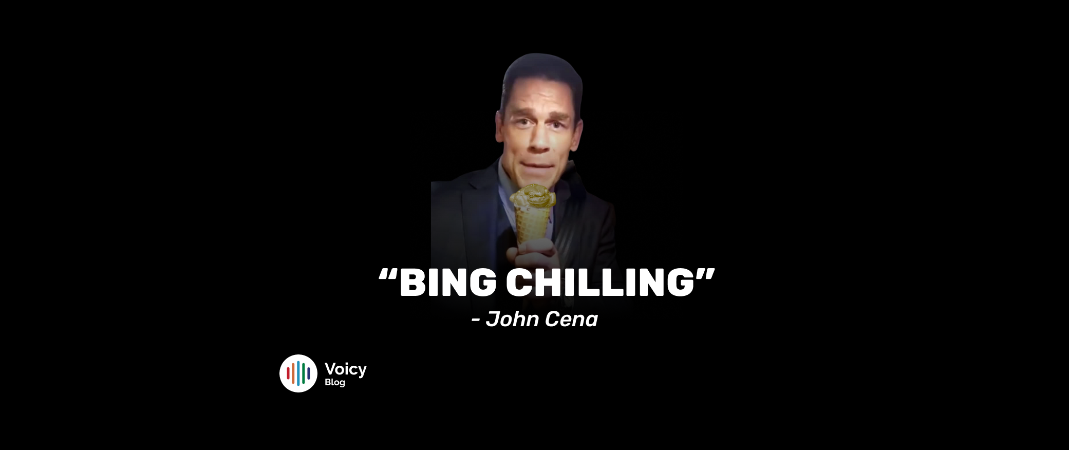 Voicy sounds blog on What Does Bing Chilling Mean? (Free Sound Download)